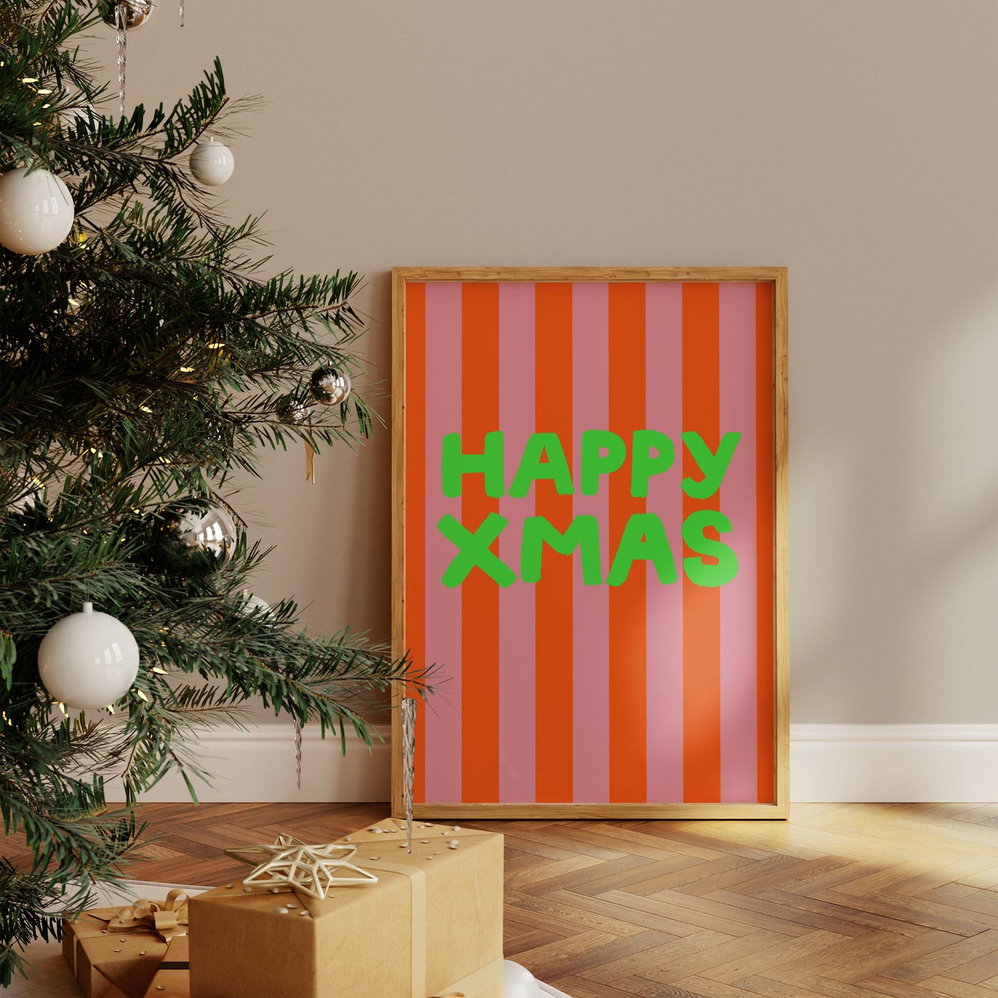HAPPY XMAS PRINT