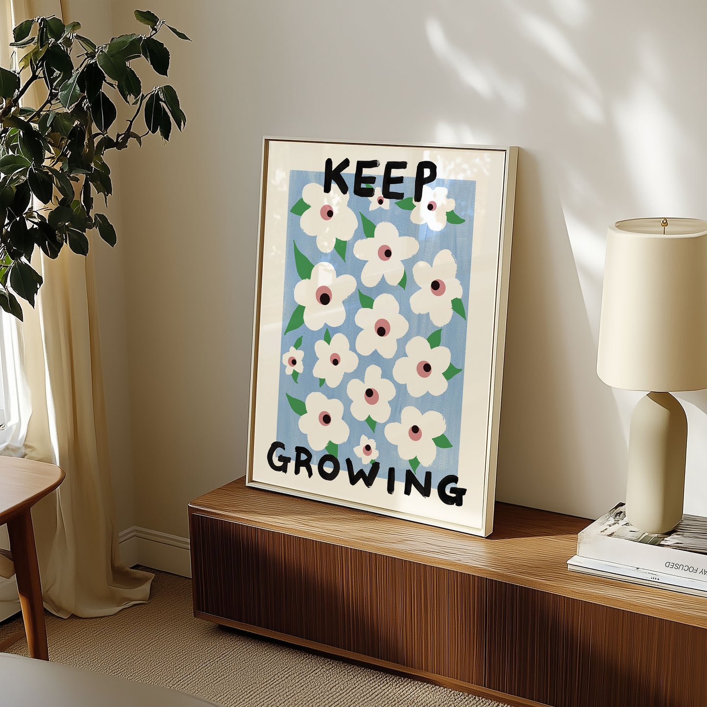 KEEP GROWING PRINT