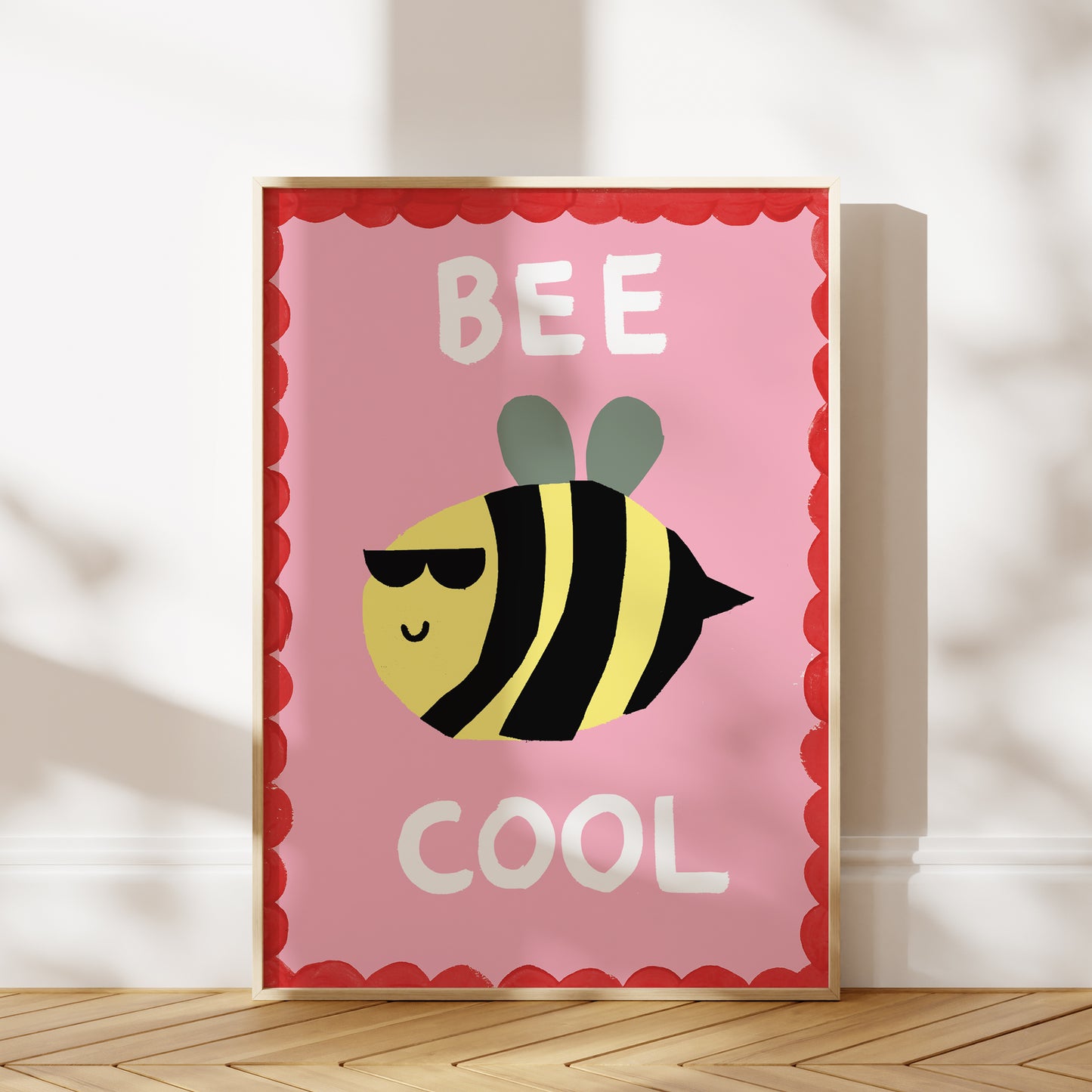 BEE COOL ART PRINT