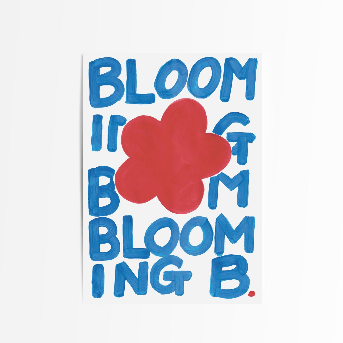 BLOOMING FLOWER PRINT