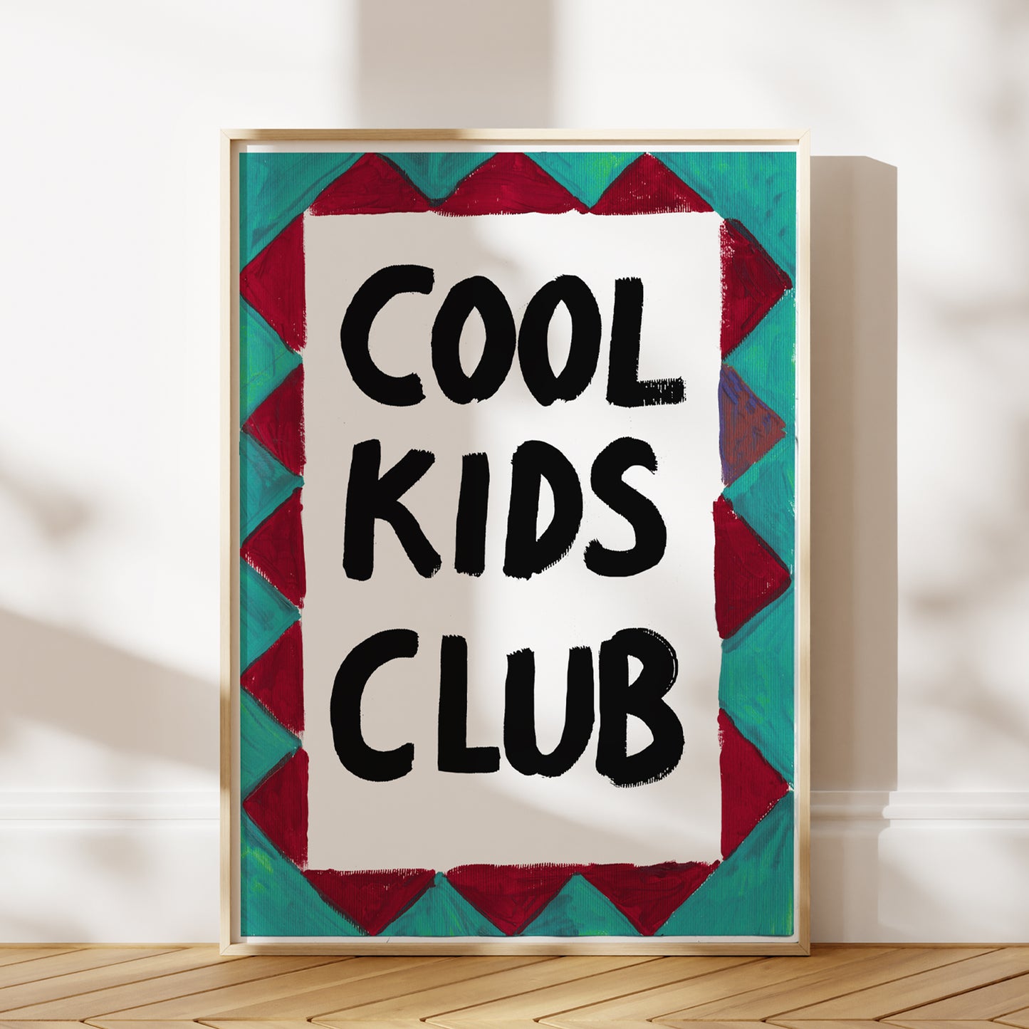 COOL KIDS CLUB ART PRINT