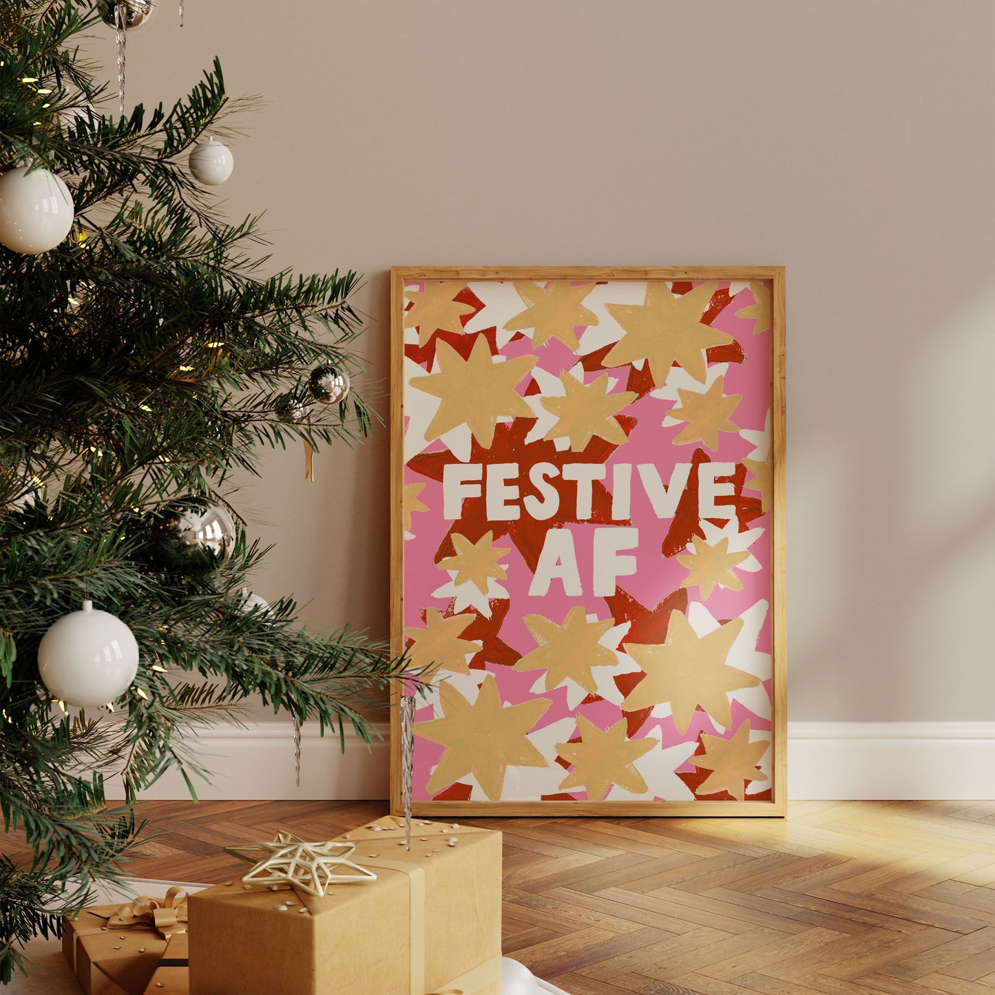 FESTIVE AF PRINT