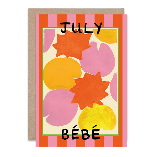 July Bebe Card