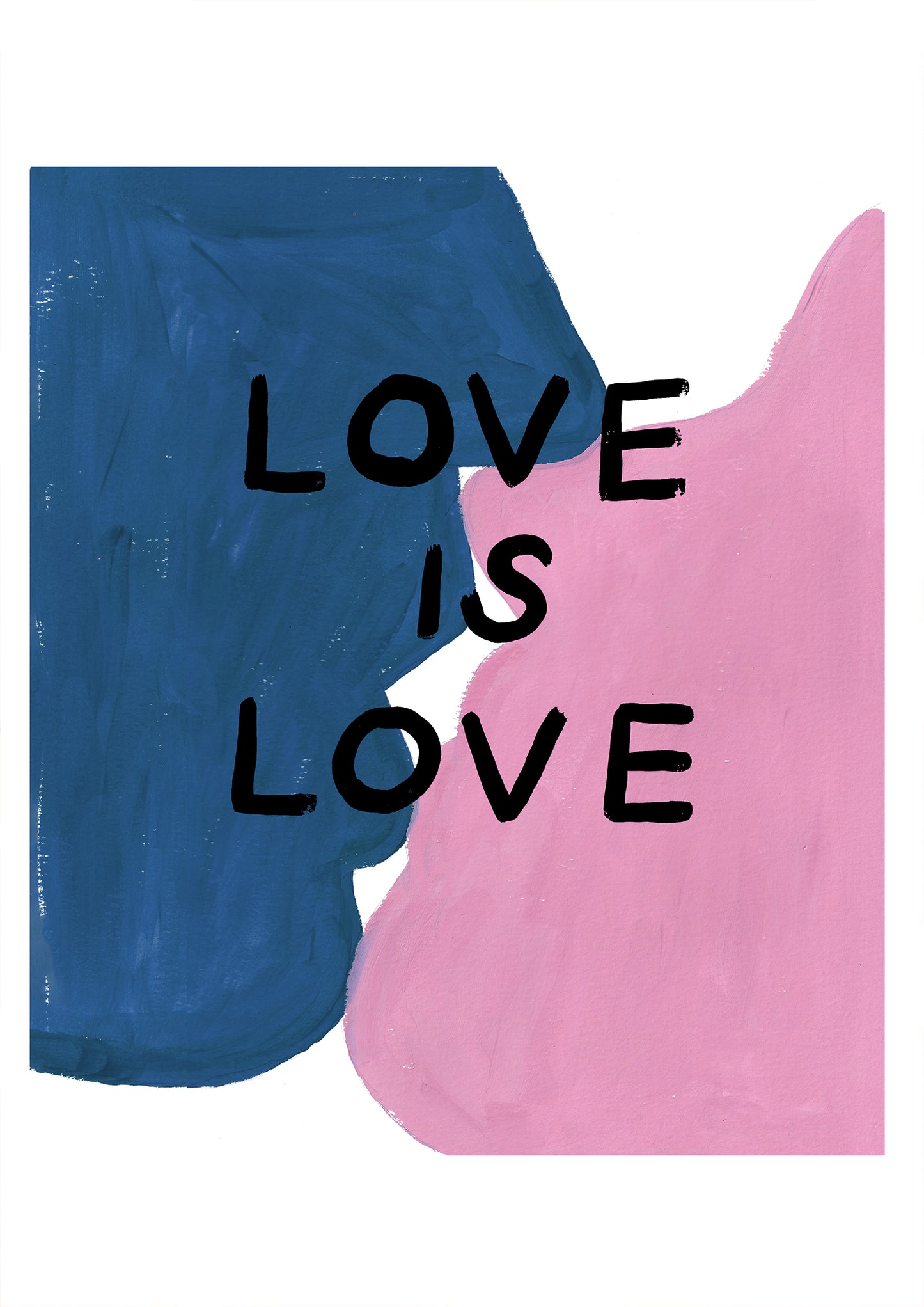 KISSING LOVERS ART PRINT