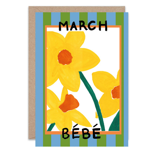 March Bebe Card