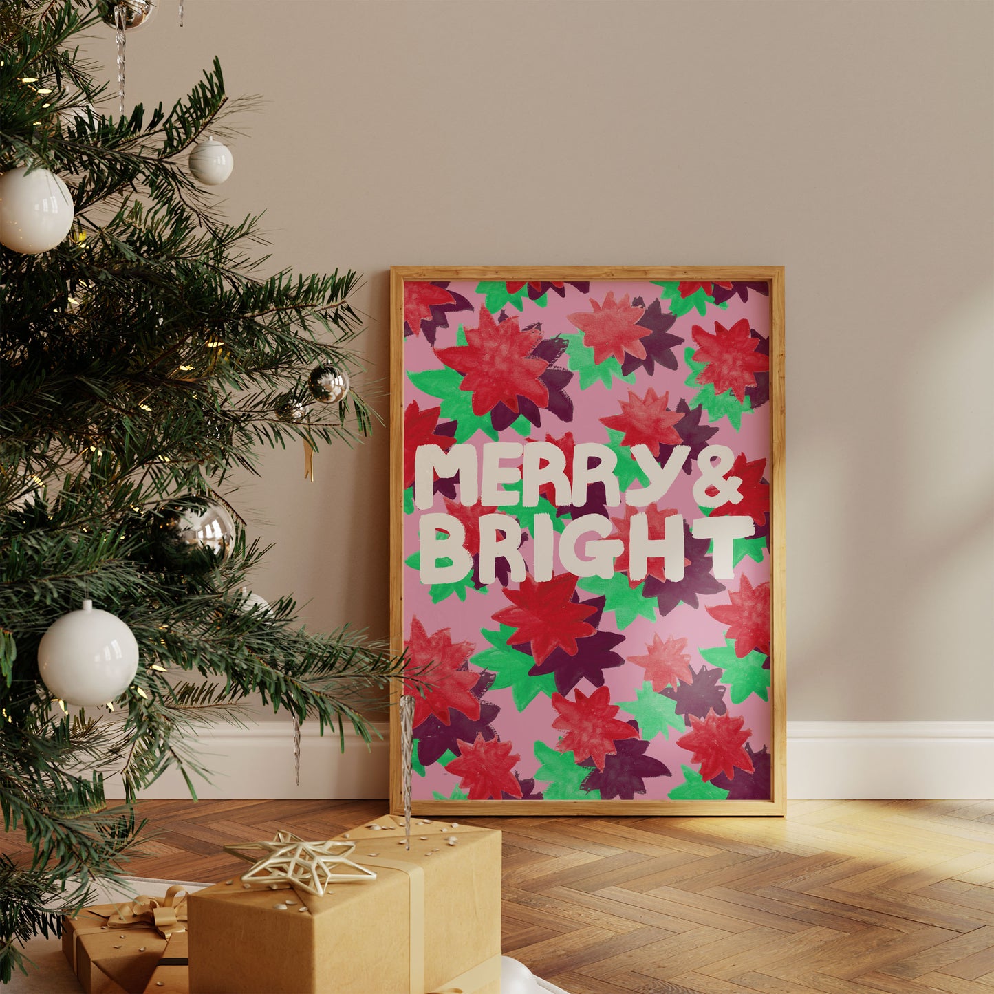 MERRY & BRIGHT PRINT