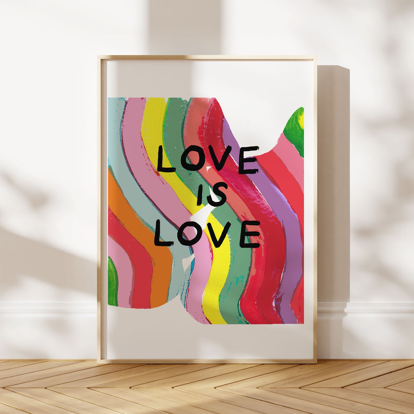 KISSING LOVERS ART PRINT