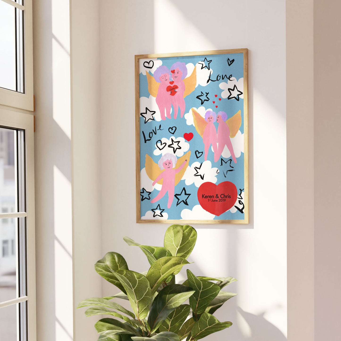 wedding art print