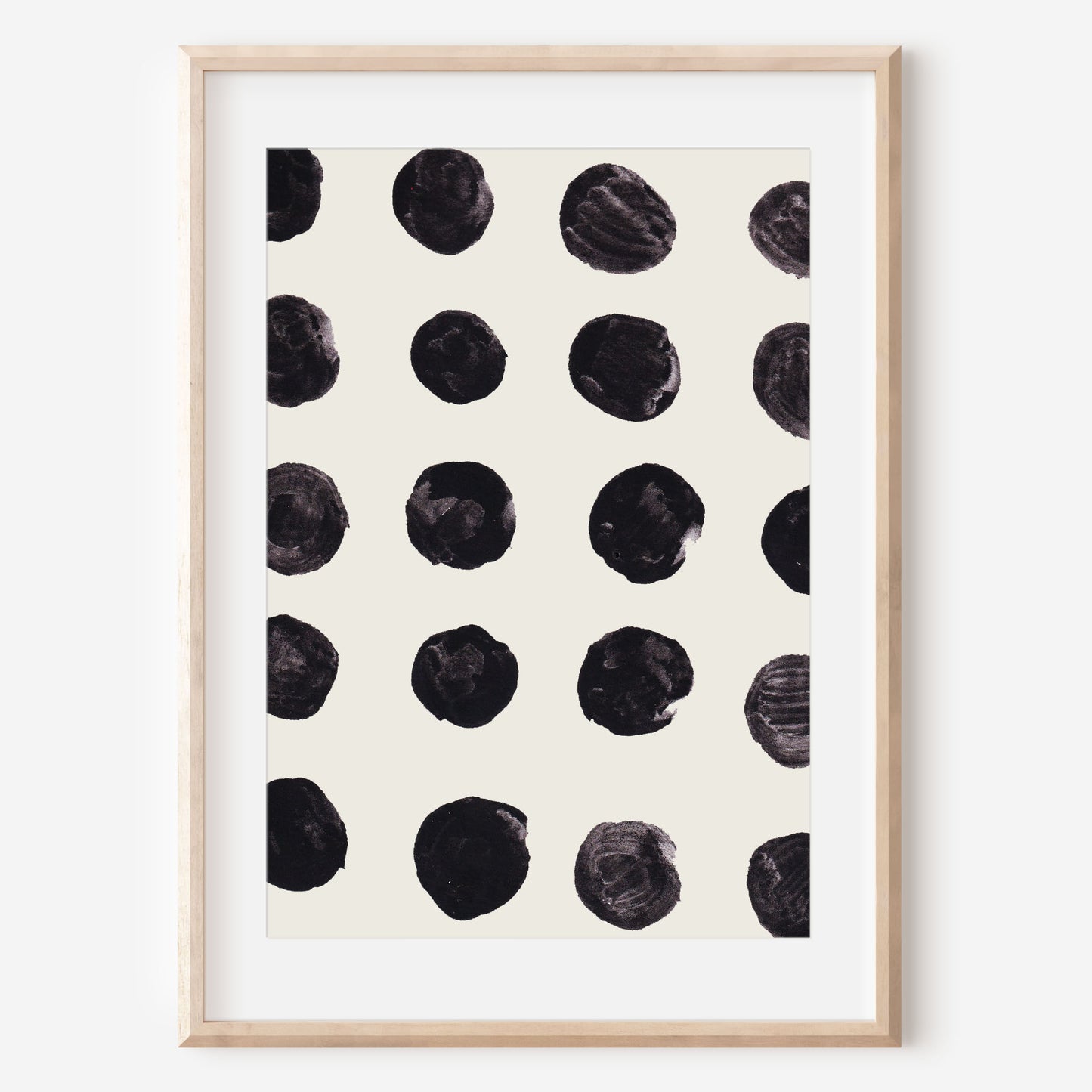 dots fine art pattern art print