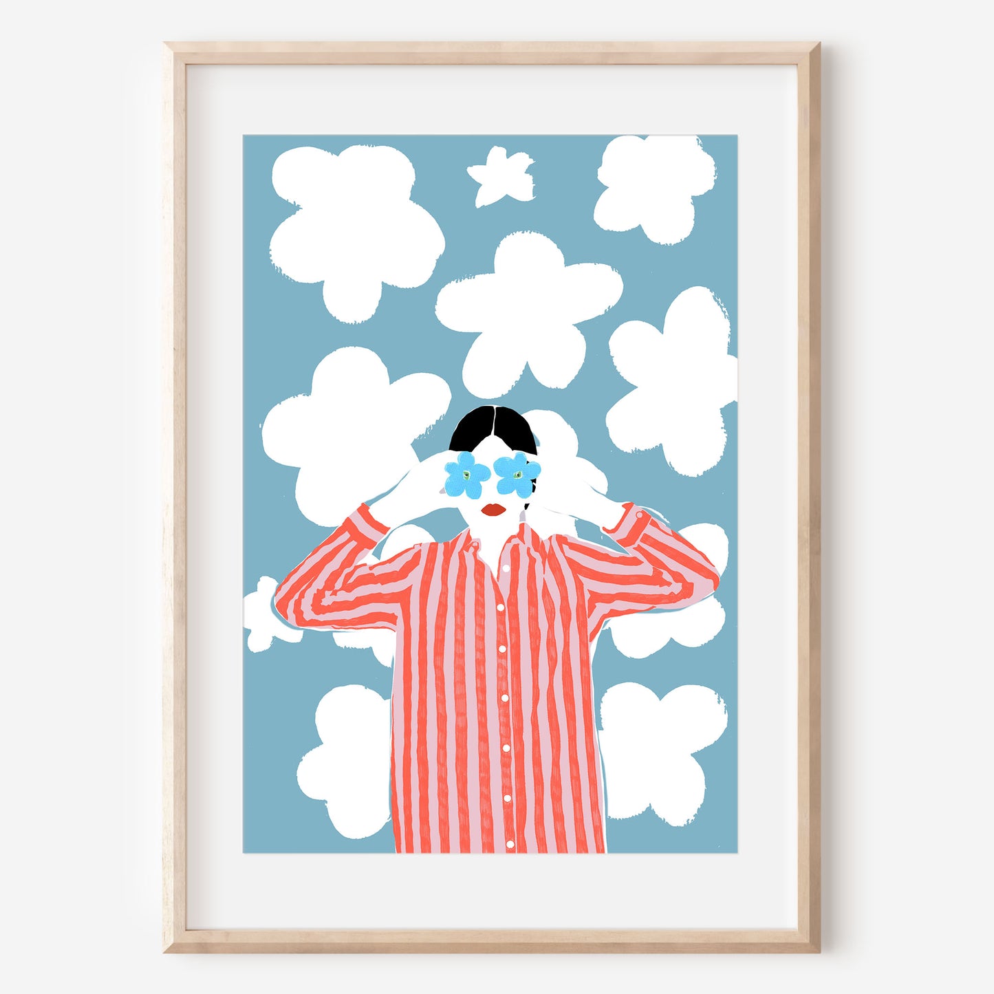 flower girl illustration