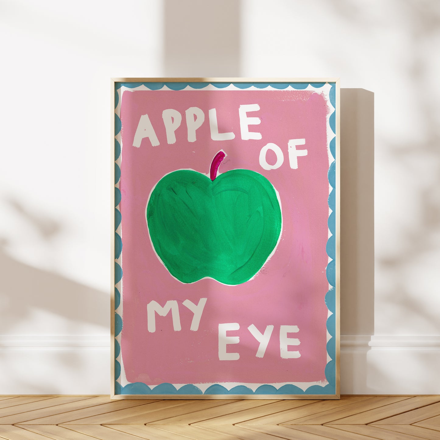 APPLE OF MY EYE ART PRINT