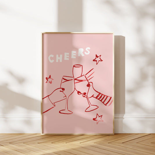 CHEERS PRINT