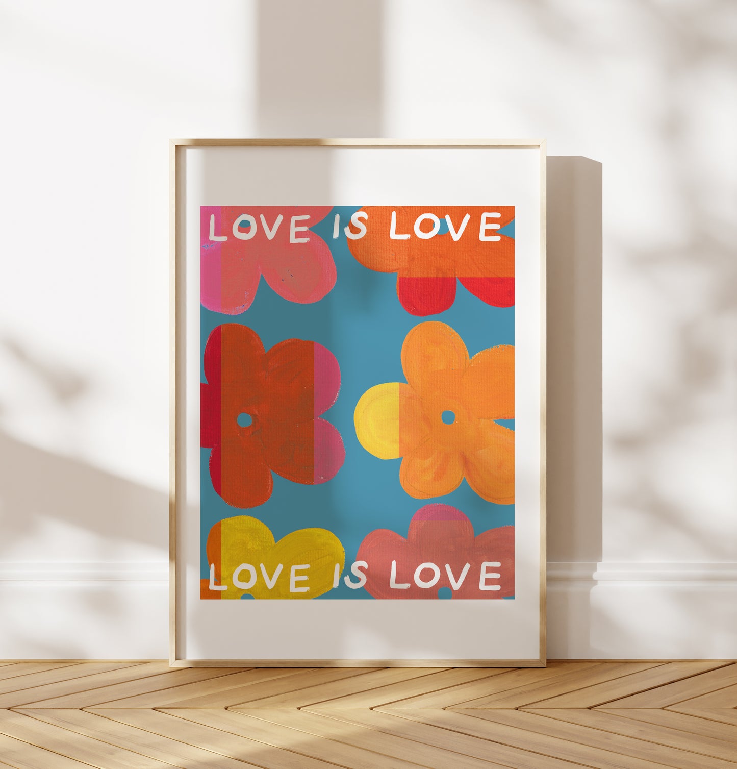 'LOVE IS LOVE NO3' ART PRINT