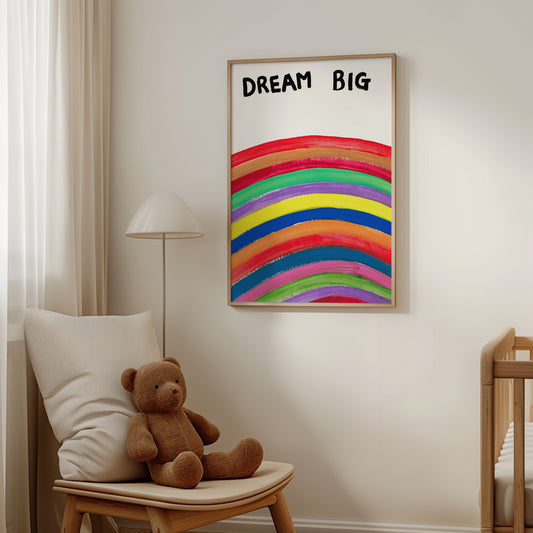 DREAM BIG ART PRINT