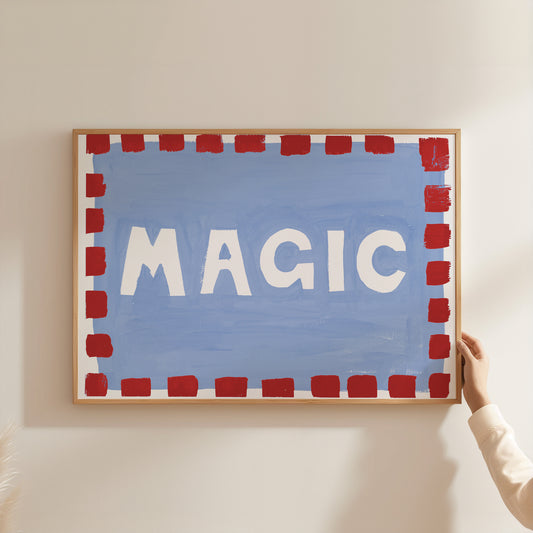 MAGIC ART PRINT