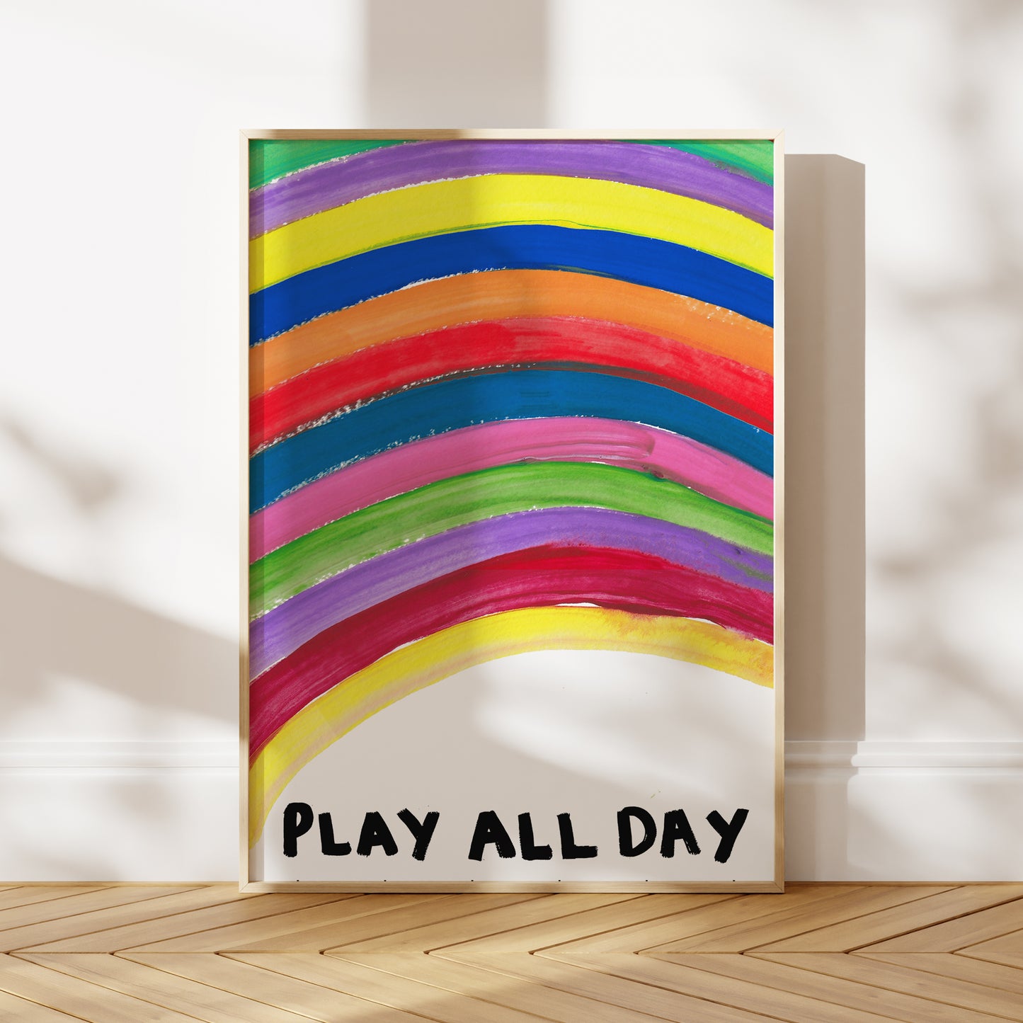 PLAY ALL DAY ART PRINT