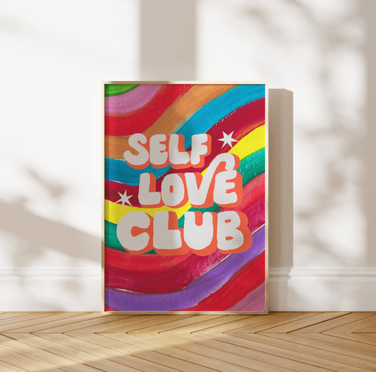 RAINBOW CLUB ART PRINT