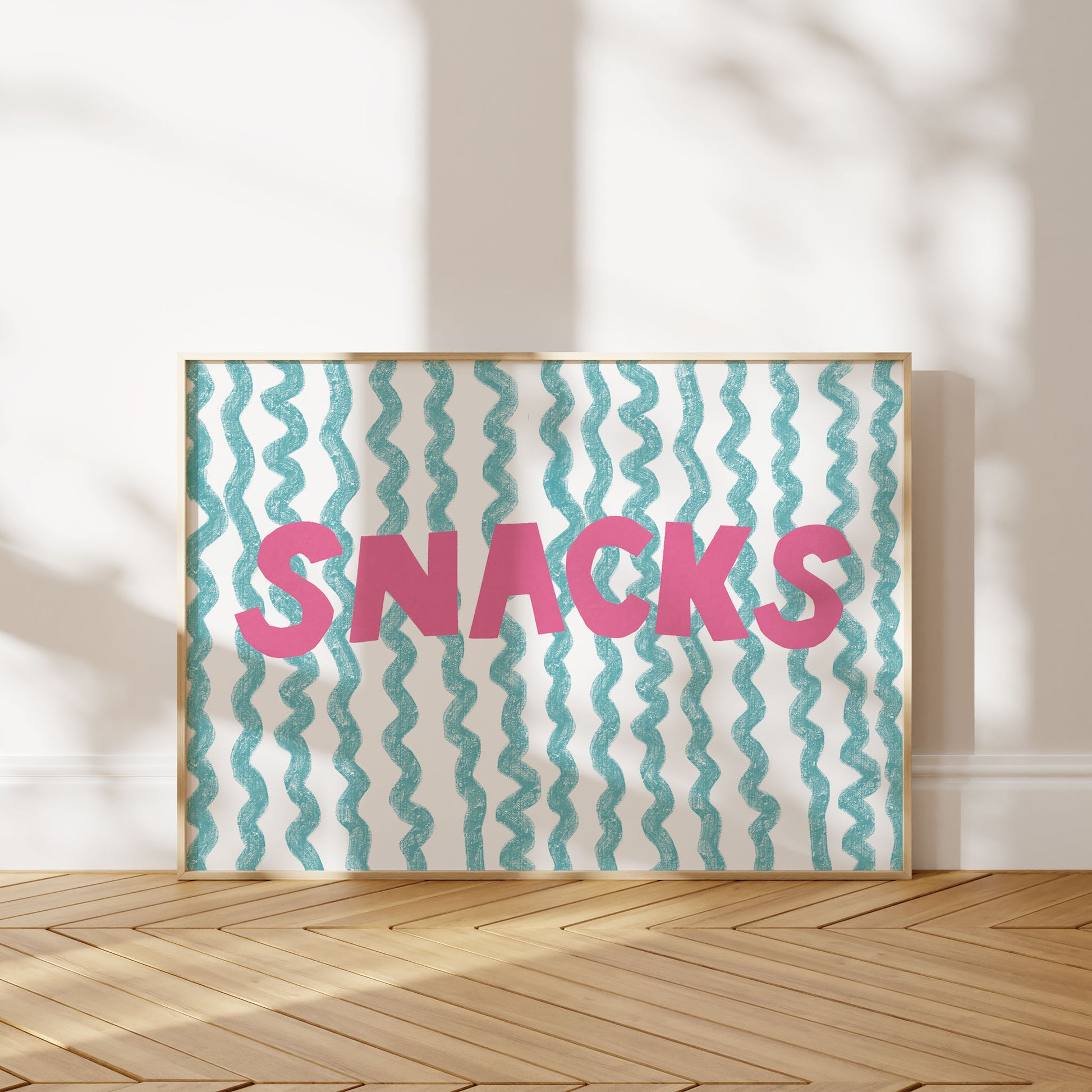 snacks art print