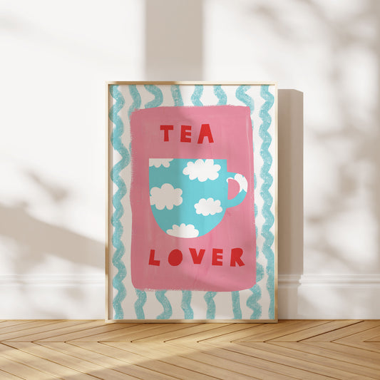 tea art print